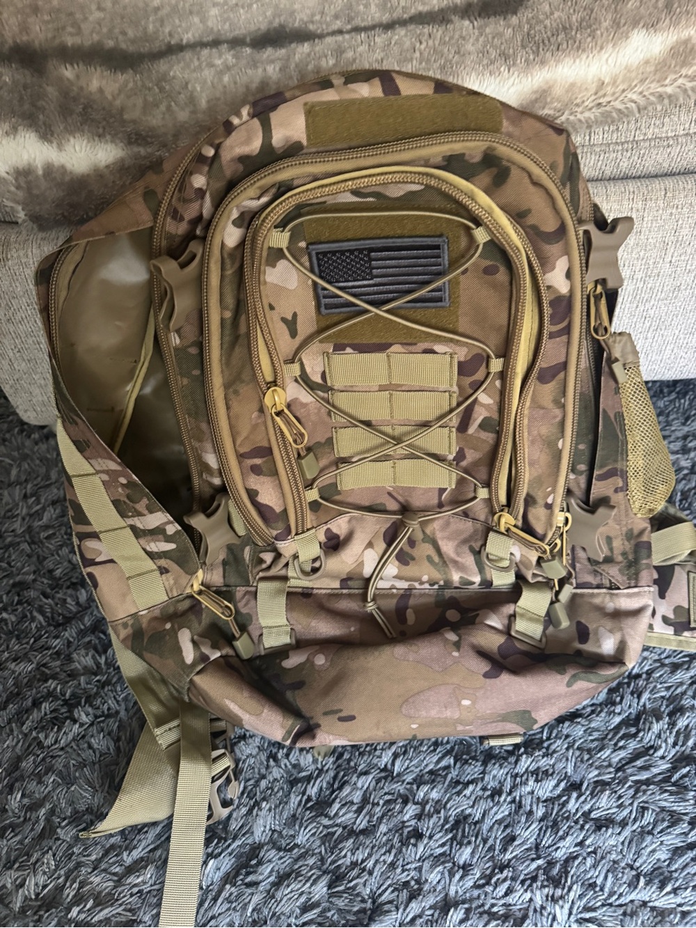 Tactical Camo Men's Backpack - Multicam